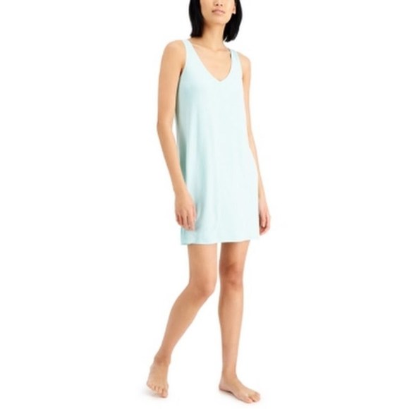 Alfani Intimates Sleepwear Alfani Vneck Sleeveless Nightgown